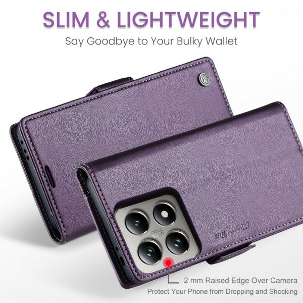 CaseMe Xiaomi 14T Fodral 023 Series Lila