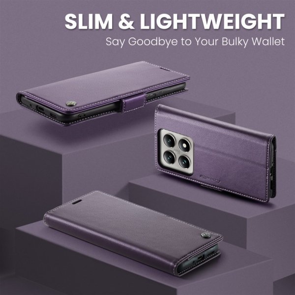 CaseMe Xiaomi 14T Fodral 023 Series Lila