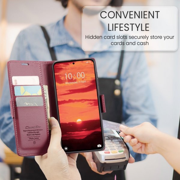 CaseMe Xiaomi 14T Fodral 023 Series Röd