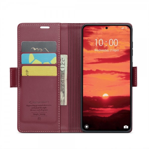 CaseMe Xiaomi 14T Fodral 023 Series Röd