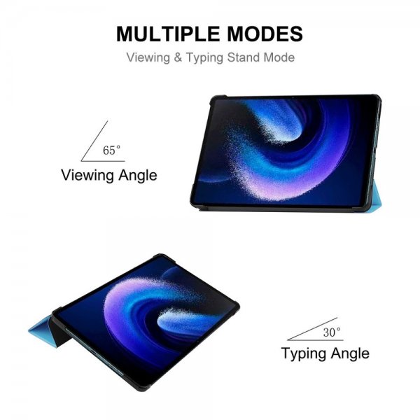 Enkay Xiaomi Pad 6 Fodral Trifold Mörkblå
