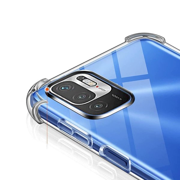 Xiaomi Redmi 10 Skal Stöttålig Transparent