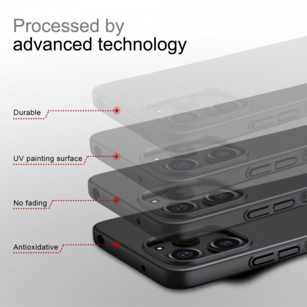 Nillkin Xiaomi Redmi 12 Skal Frosted Shield Svart