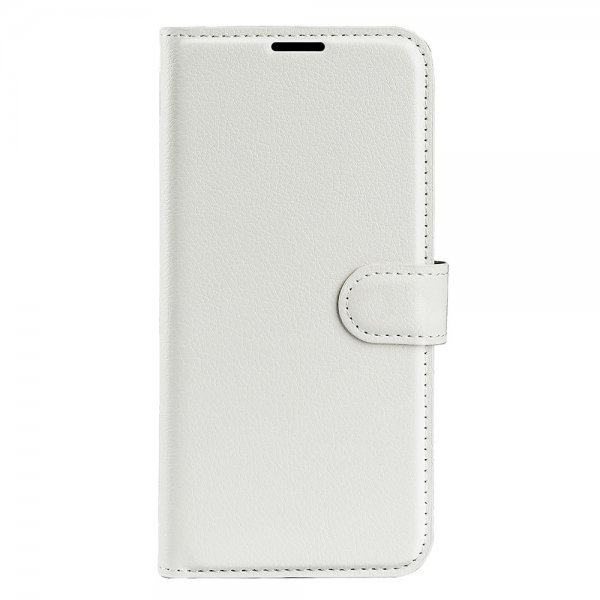 Xiaomi Redmi 12C Fodral Litchi Vit