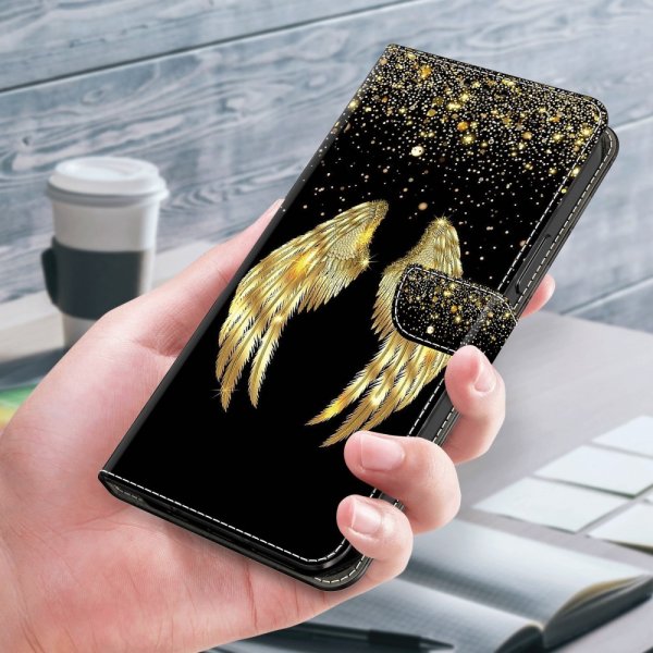 Xiaomi Redmi 12C Fodral Motiv Guldvingar