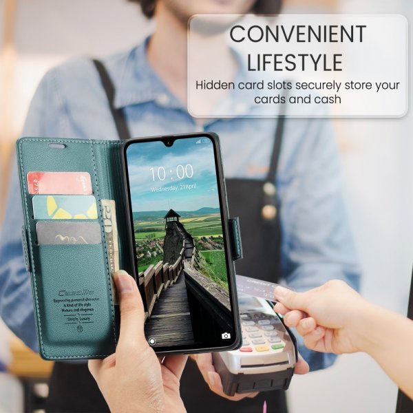 CaseMe Xiaomi Redmi 14C Fodral 023 Series Grön