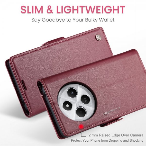 CaseMe Xiaomi Redmi 14C Fodral 023 Series Röd