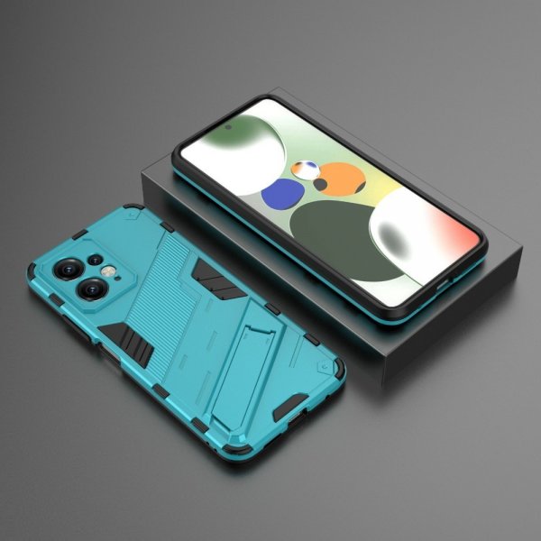 Xiaomi Redmi Note 12 Skal med Stativ Blå