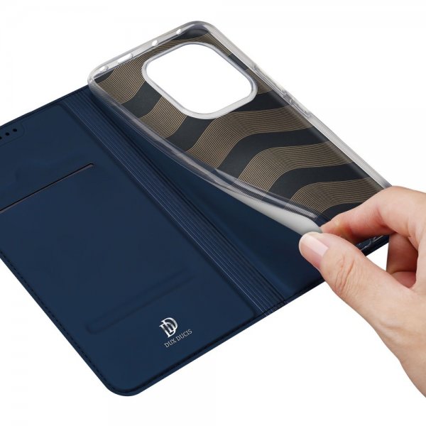 Dux Ducis Xiaomi Redmi Note 13 4G Fodral Skin Pro Series Blå