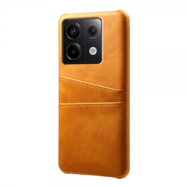 Xiaomi Redmi Note 13 Pro 5G Skal med två Kortfack Ljusbrun