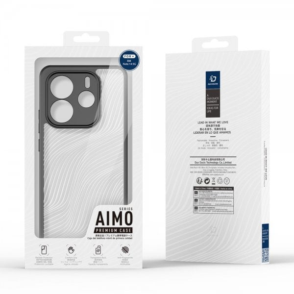 Dux Ducis Xiaomi Redmi Note 14 5G Skal Aimo Series Svart