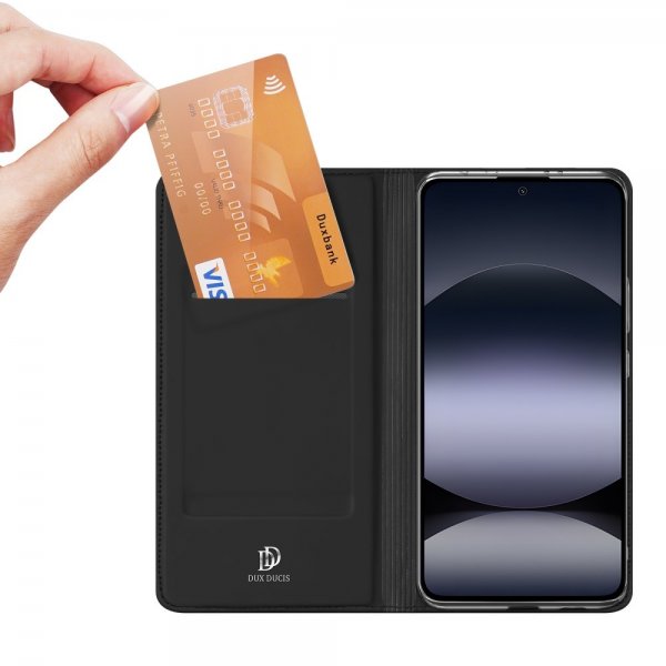 Dux Ducis Xiaomi Redmi Note 14 Fodral Skin Pro Series Svart
