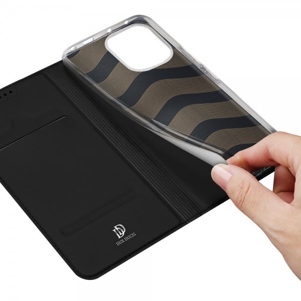 Dux Ducis Xiaomi Redmi Note 14 Fodral Skin Pro Series Svart