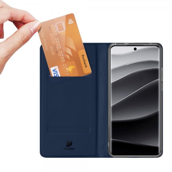Dux Ducis Xiaomi Redmi Note 14 Pro Plus 5G Fodral Skin Pro Series Blå