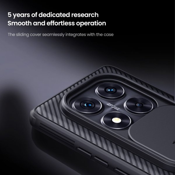 Nillkin Xiaomi Redmi Note 14 Pro 5G Skal CamShield Pro Svart