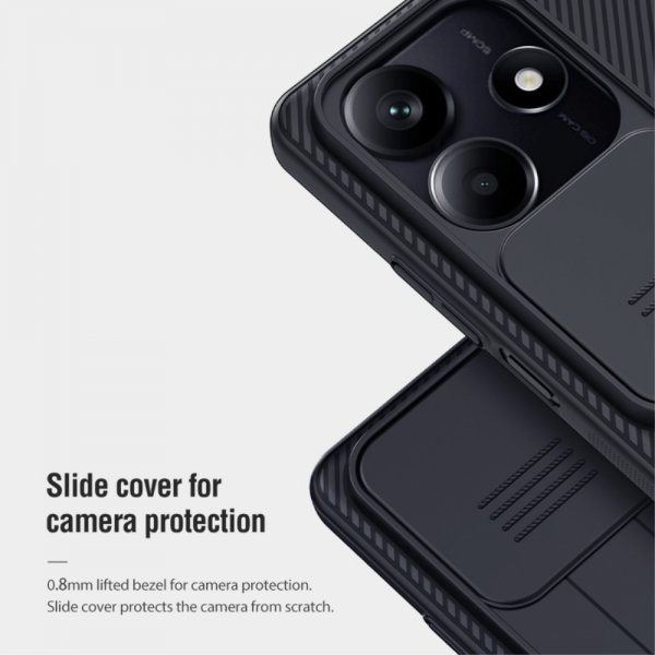 Nillkin Xiaomi Redmi Note 14/Redmi Note 14 5G Skal CamShield Svart