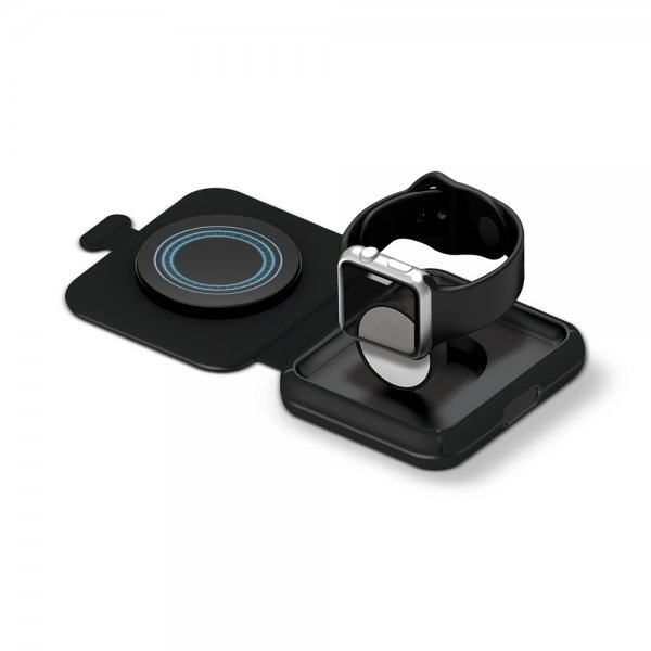 Xqisit Laddare 2-in-1 Portable Wireless Charger MagSafe