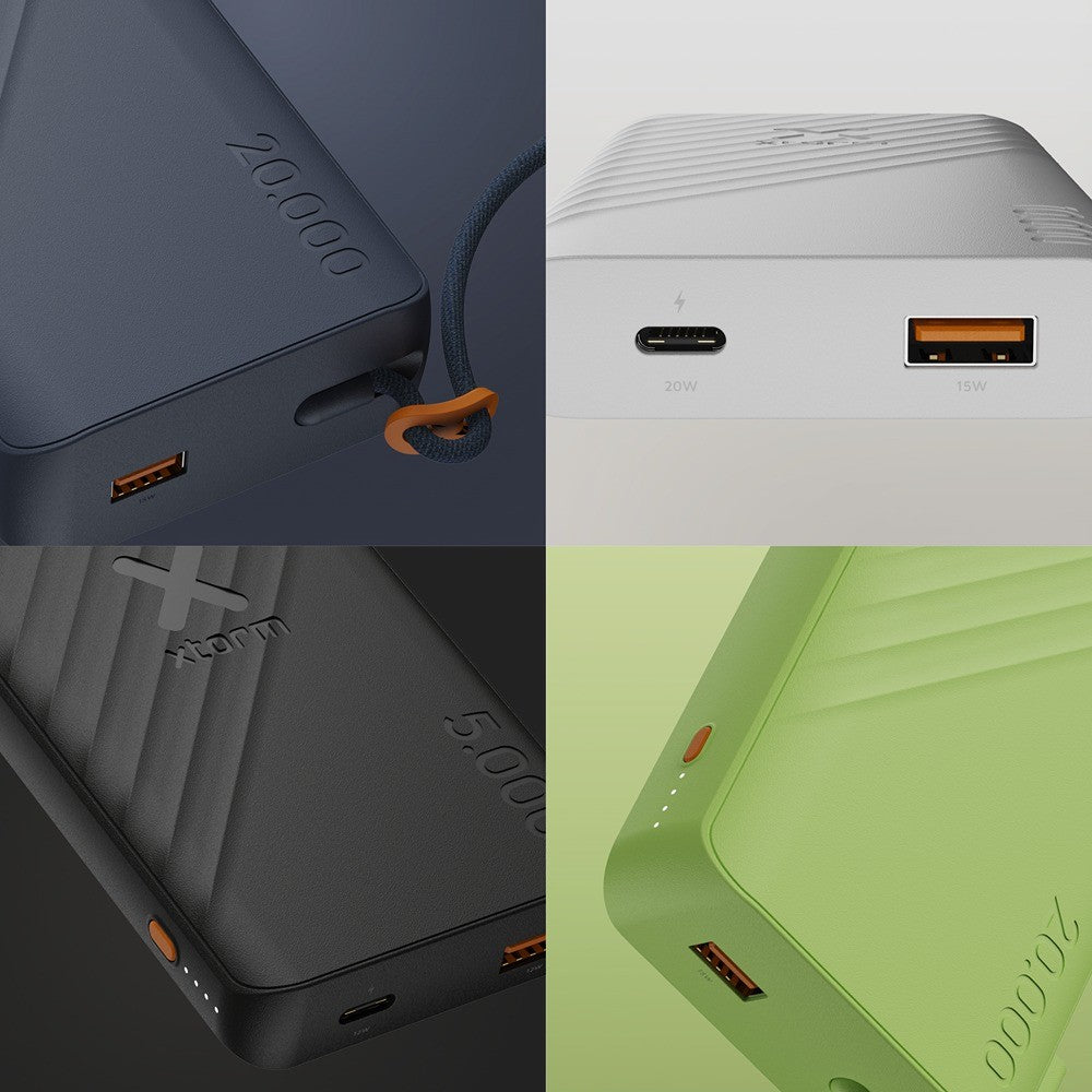 Xtorm Powerbank Go2 20 000 mAh 20W Svart
