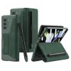 Samsung Galaxy Z Fold 5 Fodral med Pennfack Grön