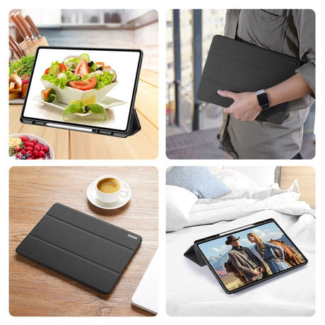 Dux Ducis Samsung Galaxy Tab S11 Ultra/S12 Ultra Fodral DOMO Series Svart