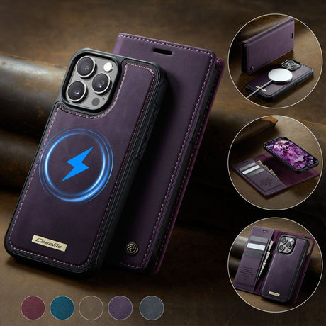 CaseMe iPhone 15 Pro Max Fodral C49 Series Lila