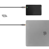 Moshi USB-C/USB-C Monitor Cable 1m Grå/Guld