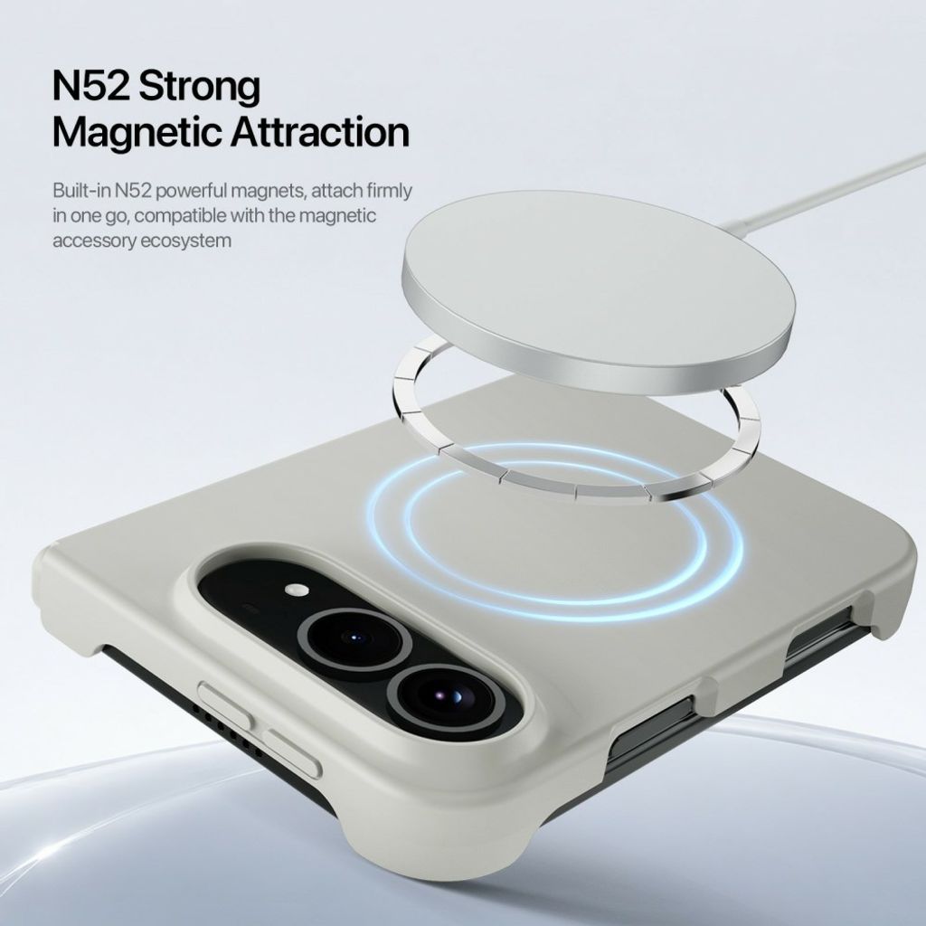 Dux Ducis iPhone Duo Skal Piel Series MagSafe Beige