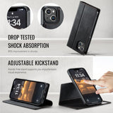 CaseMe iPhone 13 Fodral C49 Series Svart