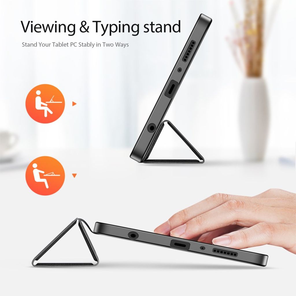 Dux Ducis Samsung Galaxy Tab A9/Galaxy Tab A11 Fodral DOMO Series Svart