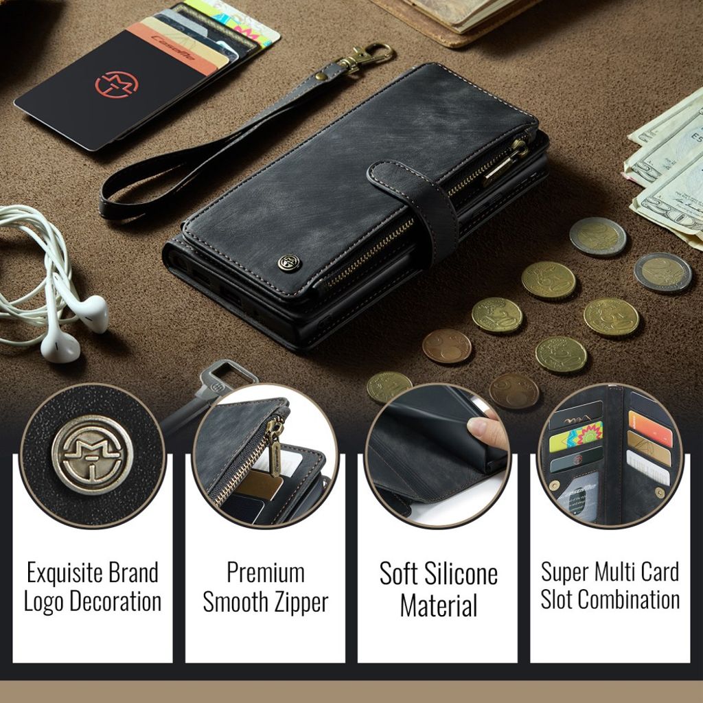 CaseMe iPhone Air Fodral C30 Series Svart