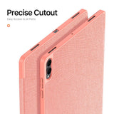 Dux Ducis Samsung Galaxy Tab S11 Ultra/S12 Ultra Fodral DOMO Series Rosa