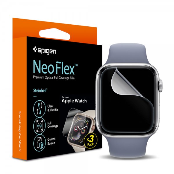 Spigen Apple Watch 40/41mm Skärmskydd Neo Flex 3-pack