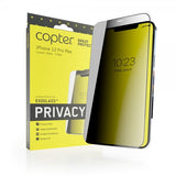 Copter iPhone 12 Pro Max Skärmskydd Exoglass Curved Privacy