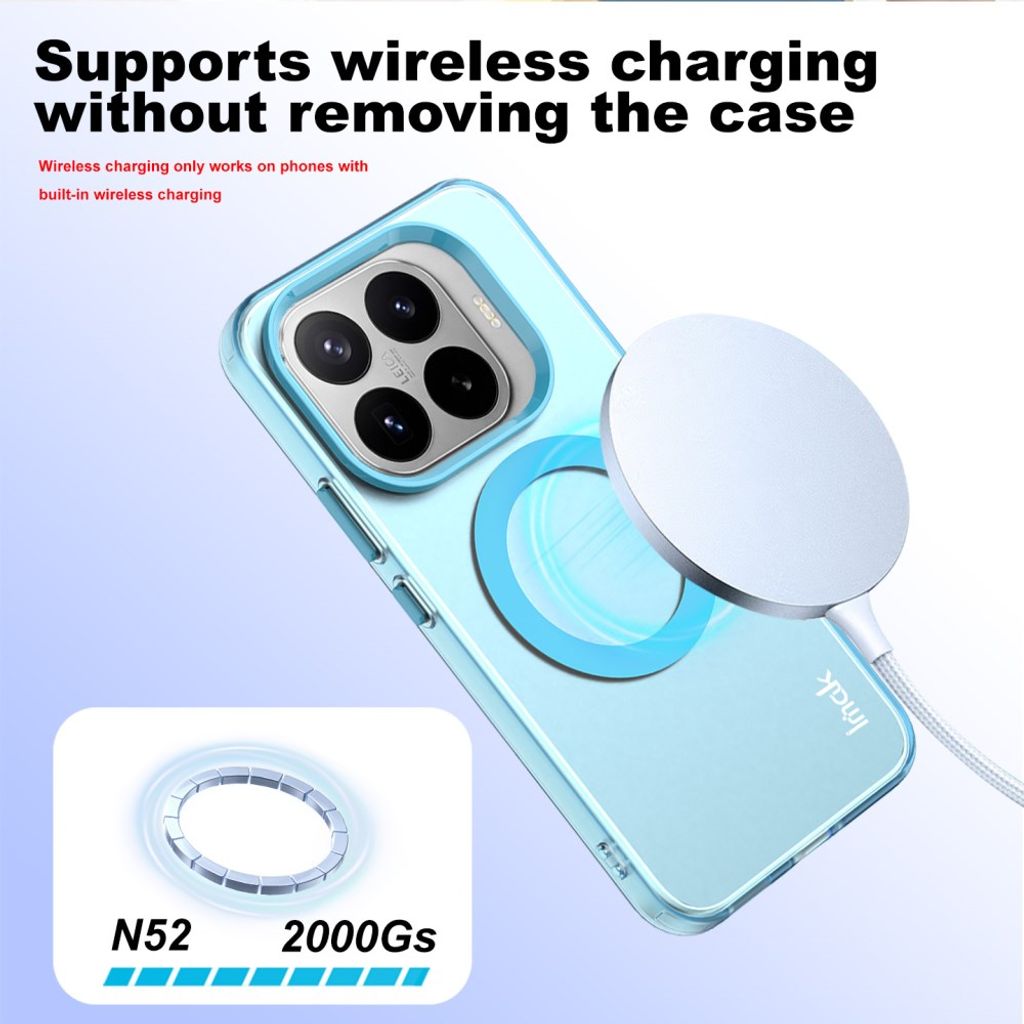 Imak Xiaomi 17T Pro Skal Candy Color MagSafe Blå