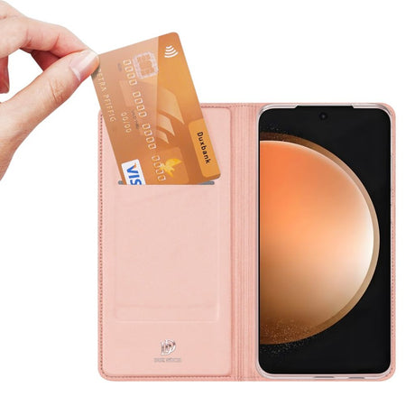 Dux Ducis Samsung Galaxy S25 FE Fodral Skin Pro Series Rosa