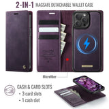 CaseMe iPhone 15 Pro Max Fodral C49 Series Lila