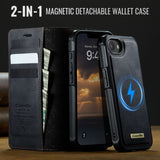 CaseMe iPhone 16e/iPhone 17e Fodral C49 Series Svart