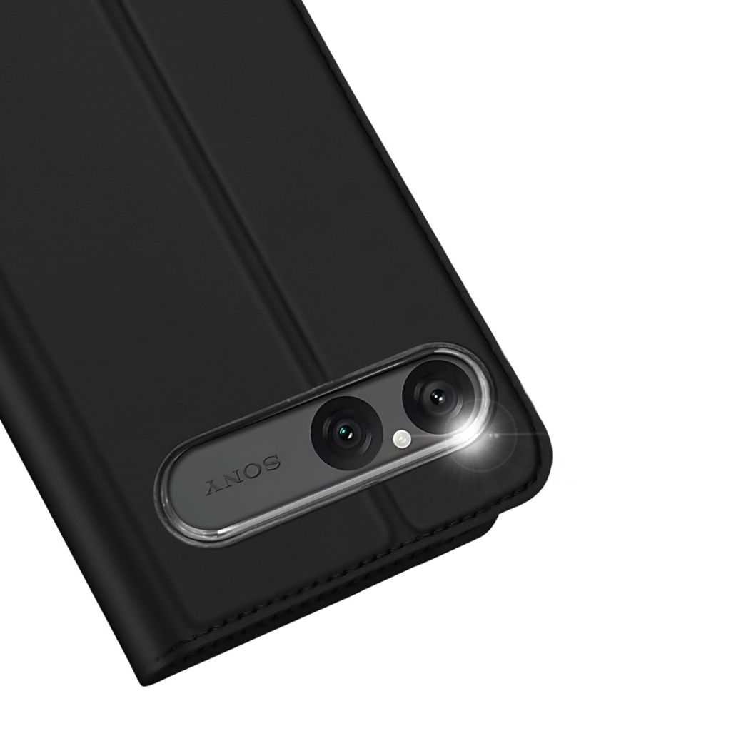 Dux Ducis Sony Xperia 10 VII Fodral Skin Pro Series Svart