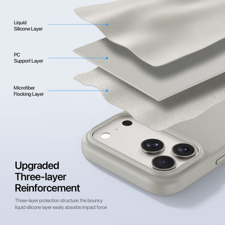 Dux Ducis iPhone 17 Pro/iPhone 18 Pro Skal Piel Series MagSafe Beige