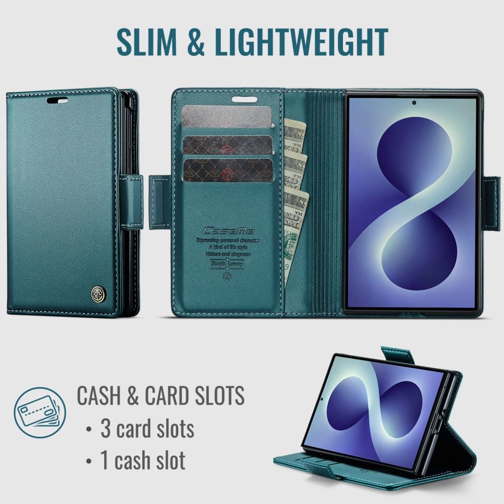 CaseMe Samsung Galaxy Z Fold 8 Fodral 023 Series Grön