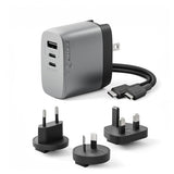 ALOGIC Laddare Rapid Power 67W Multi-Country Travel GaN Charger
