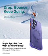 Torras Samsung Galaxy S26 Ultra Skal Ostand Q3 Air Violet Surge