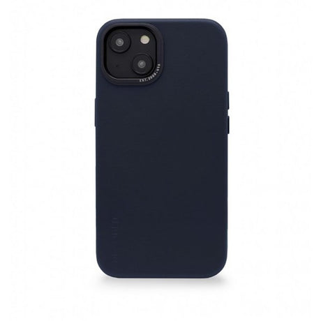Decoded iPhone 14 Plus Skal Leather Backcover Navy
