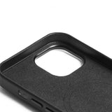 Mujjo iPhone 15 Skal Full Leather Case Svart