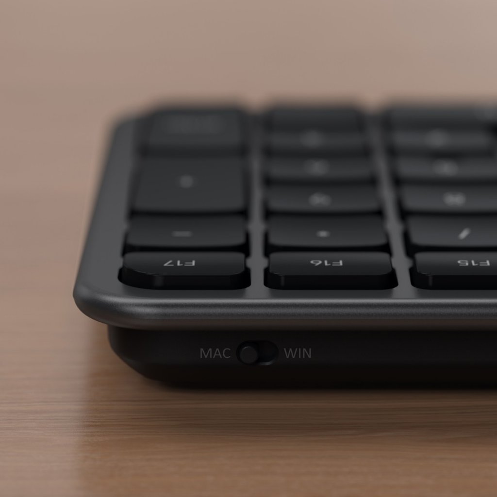 Satechi Trådat Tangentbord Slim LX3 USB-C/USB-A Svart