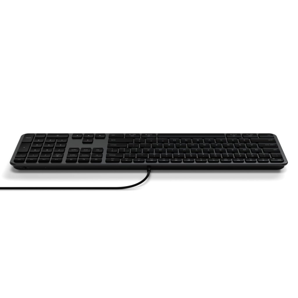 Satechi Trådat Tangentbord Slim LX3 USB-C/USB-A Svart