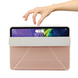 Pipetto iPad Air 10.9 (gen 4/5) Fodral Metallic Origami Roseguld