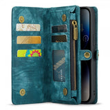 CaseMe iPhone 12/iPhone 12 Pro Fodral 008 Series Löstagbart Skal Petrol