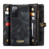CaseMe Samsung Galaxy S20 FE 008 Series Löstagbart Skal Grå