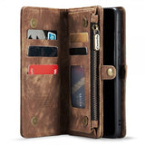 CaseMe Samsung Galaxy S21 FE 008 Series Löstagbart Skal Brun